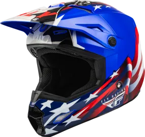 Fly Racing Kinetic Patriot Helmet (Youth Medium)