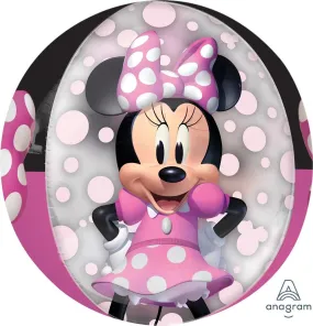 Foil Balloon Minnie Mouse Forever Orbz S 16inch