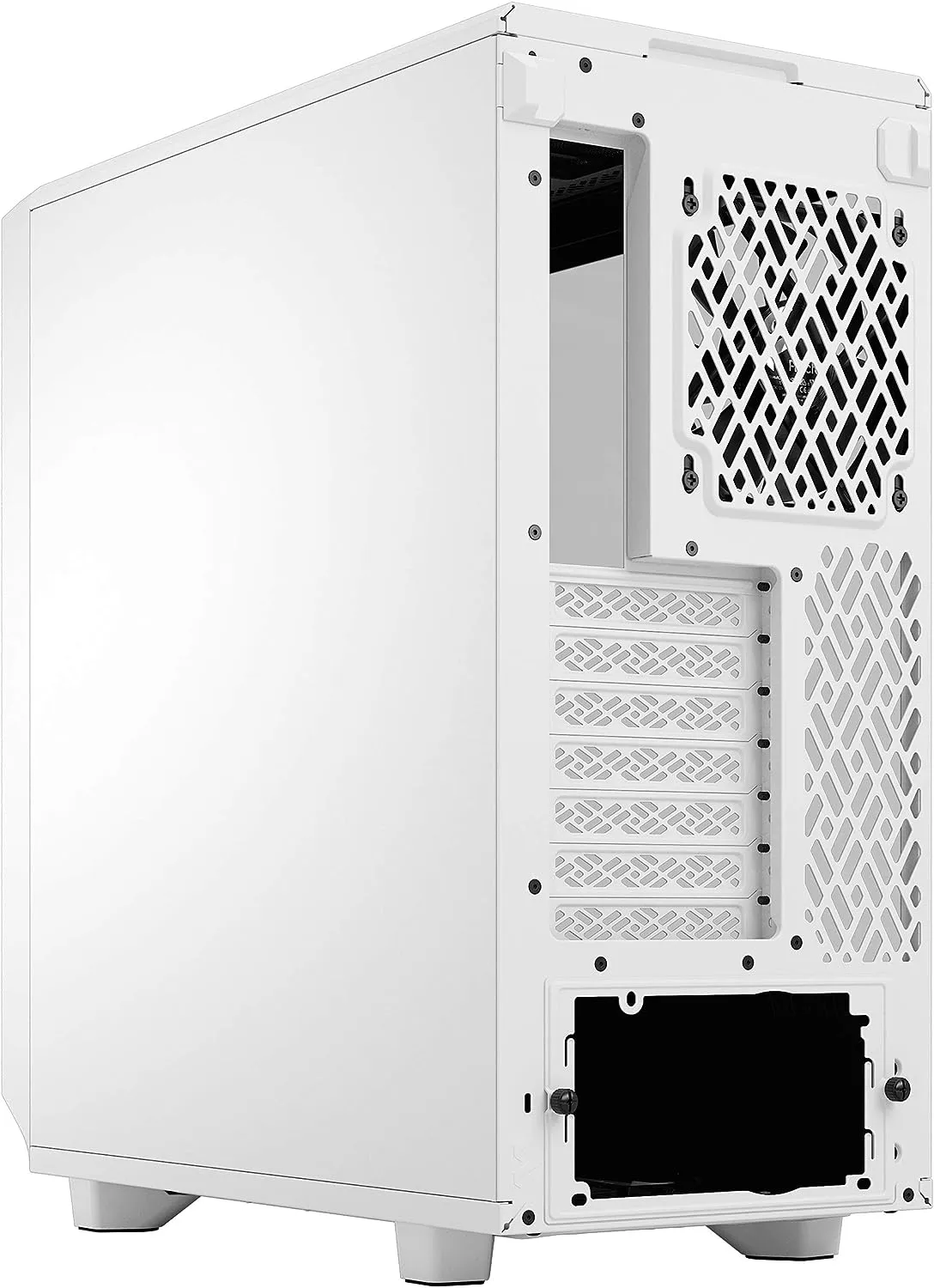 Fractal Design Meshify 2 Compact Clear White Tempered Glass ATX Case FD-C-MES2C-05