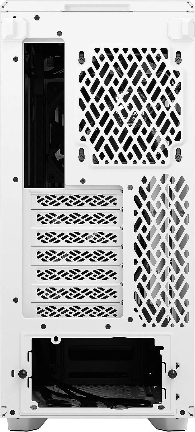 Fractal Design Meshify 2 Compact Clear White Tempered Glass ATX Case FD-C-MES2C-05