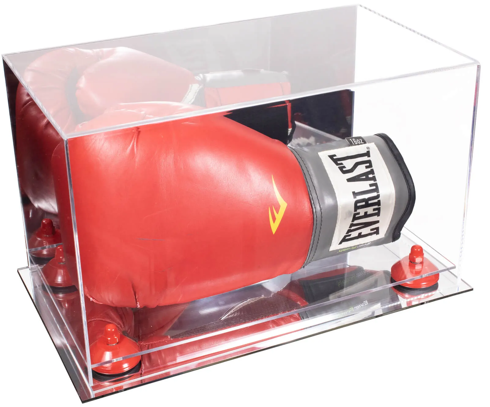 Full-Size Boxing Glove Display Case Horizontal - Mirror (A011/V16)