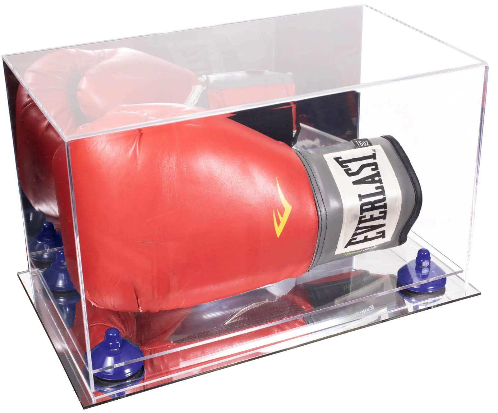 Full-Size Boxing Glove Display Case Horizontal - Mirror (A011/V16)