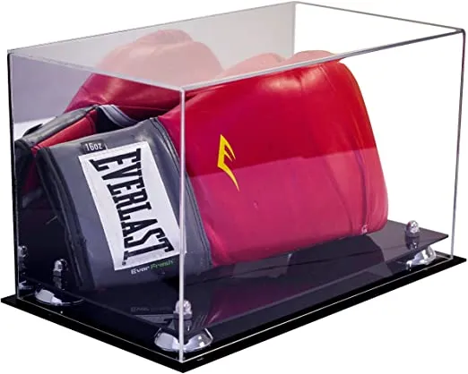 Full-Size Boxing Glove Display Case Horizontal - Mirror (A011/V16)