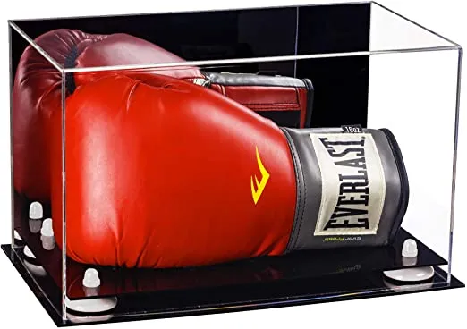 Full-Size Boxing Glove Display Case Horizontal - Mirror (A011/V16)