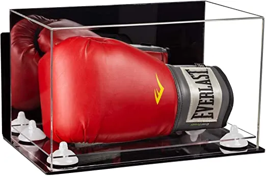 Full-Size Boxing Glove Display Case Horizontal - Mirror (A011/V16)