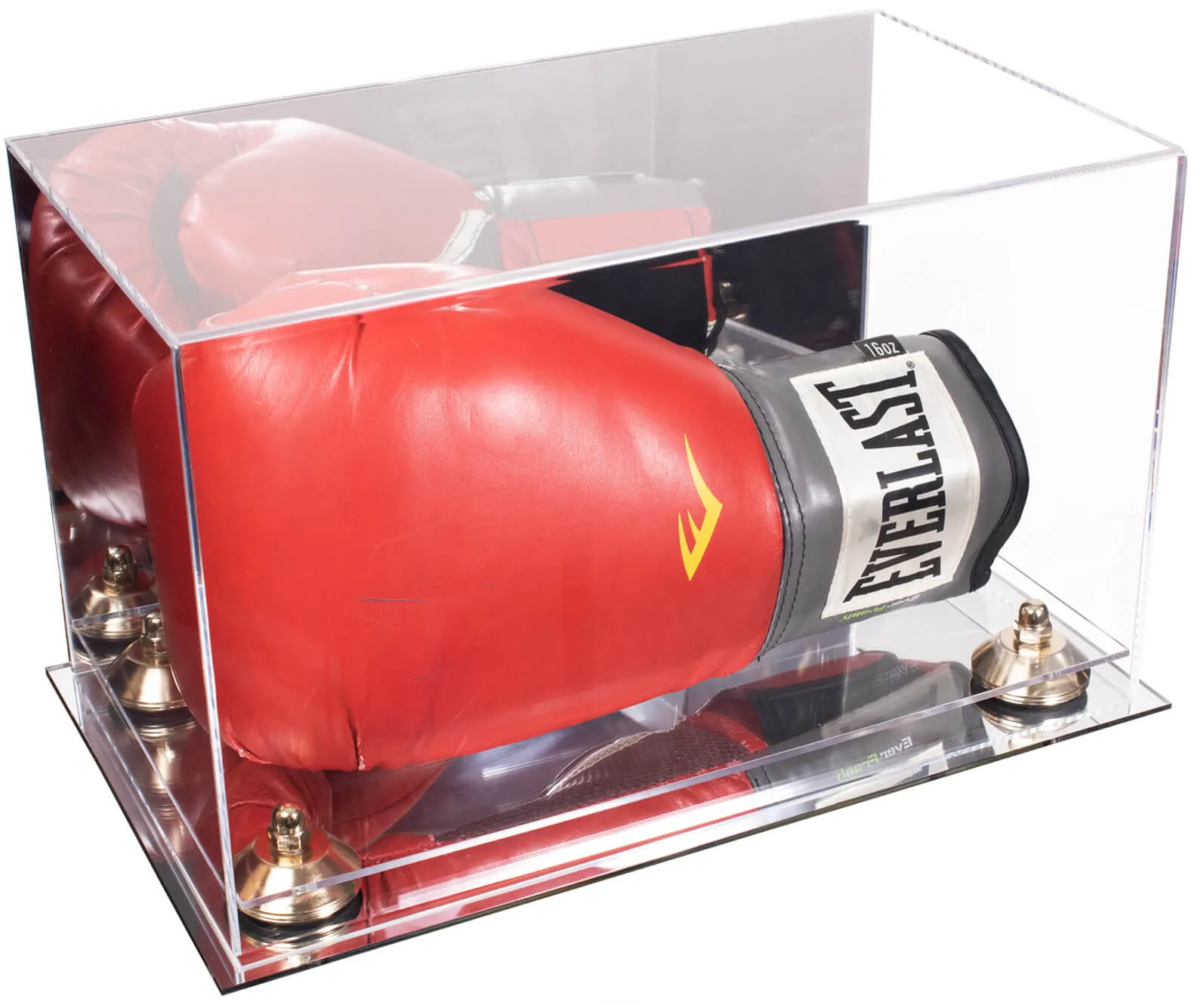 Full-Size Boxing Glove Display Case Horizontal - Mirror (A011/V16)