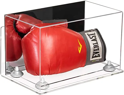 Full-Size Boxing Glove Display Case Horizontal - Mirror (A011/V16)