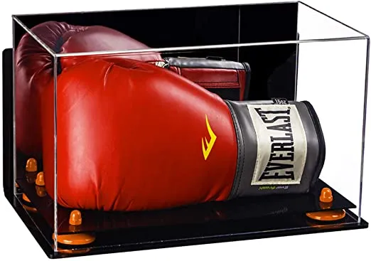 Full-Size Boxing Glove Display Case Horizontal - Mirror (A011/V16)