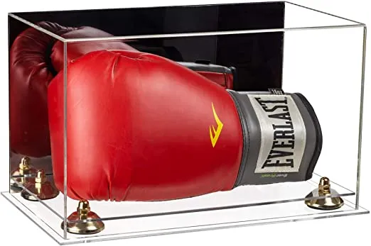 Full-Size Boxing Glove Display Case Horizontal - Mirror (A011/V16)