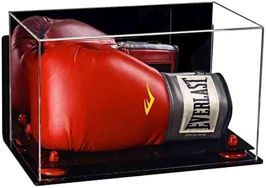 Full-Size Boxing Glove Display Case Horizontal - Mirror (A011/V16)