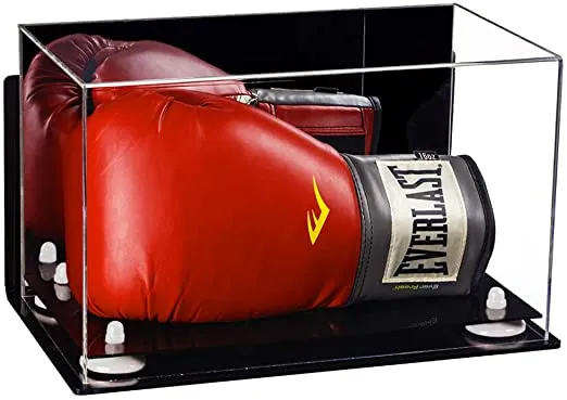 Full-Size Boxing Glove Display Case Horizontal - Mirror (A011/V16)