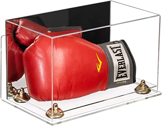 Full-Size Boxing Glove Display Case Horizontal - Mirror (A011/V16)