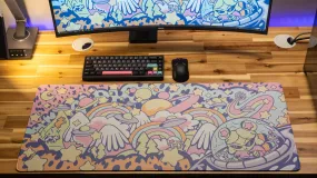 Gabi Belle "Tour of the Galaxy - Pastel" Content Creator Collaboration Gaming Mouse Pad Deskmat