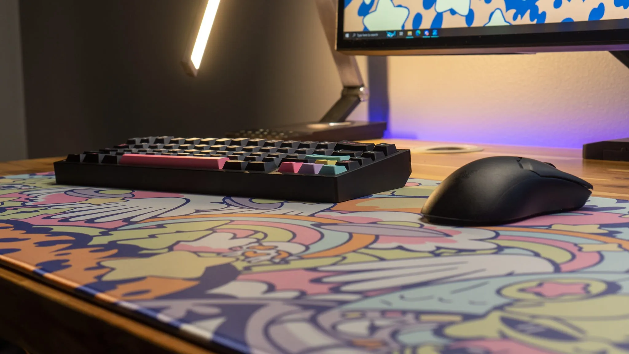 Gabi Belle "Tour of the Galaxy - Pastel" Content Creator Collaboration Gaming Mouse Pad Deskmat