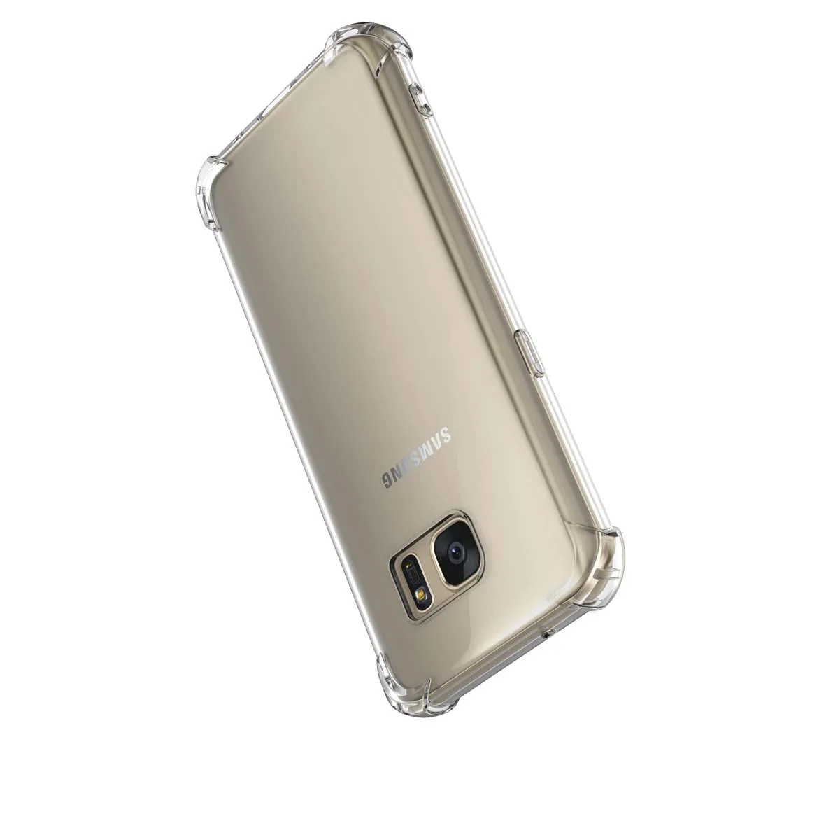 Galaxy A11 A12 A32 A42 S20 FE 5G S9 S21 S21  S21 FE 5G Note 9 20 Ultra Case, Samsung Galaxy Clear Phone Cases, Crystal Transparent Clear Flexible Shock Absorption Bumper Soft TPU Cover