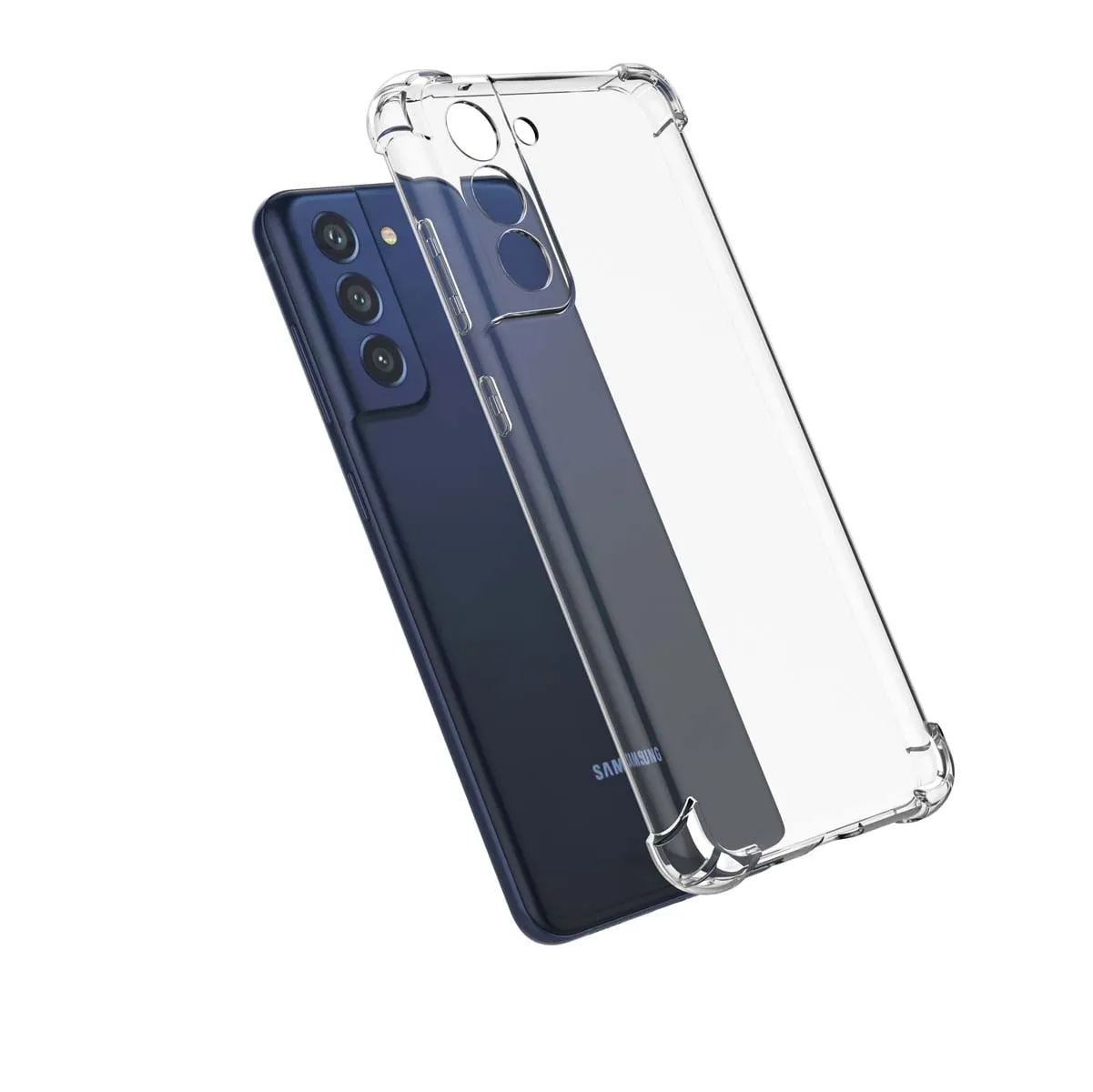 Galaxy A11 A12 A32 A42 S20 FE 5G S9 S21 S21  S21 FE 5G Note 9 20 Ultra Case, Samsung Galaxy Clear Phone Cases, Crystal Transparent Clear Flexible Shock Absorption Bumper Soft TPU Cover