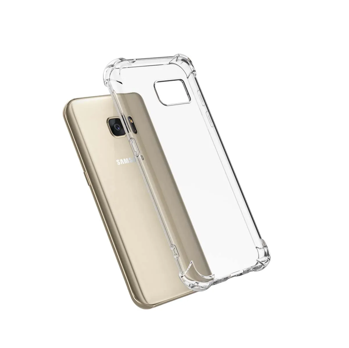 Galaxy A11 A12 A32 A42 S20 FE 5G S9 S21 S21  S21 FE 5G Note 9 20 Ultra Case, Samsung Galaxy Clear Phone Cases, Crystal Transparent Clear Flexible Shock Absorption Bumper Soft TPU Cover