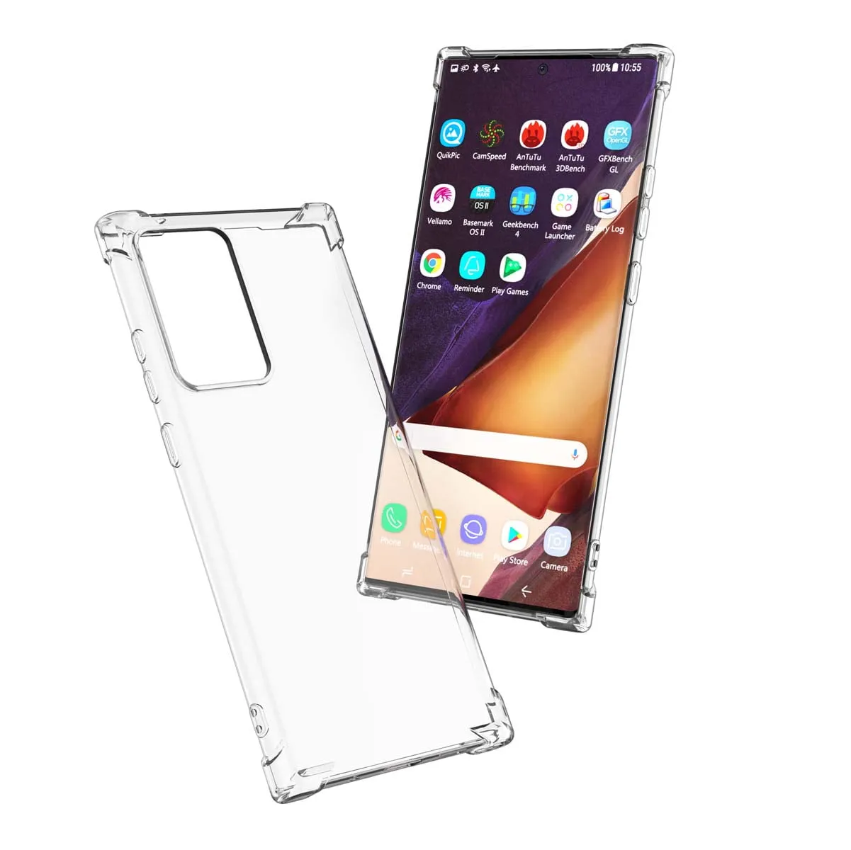 Galaxy A11 A12 A32 A42 S20 FE 5G S9 S21 S21  S21 FE 5G Note 9 20 Ultra Case, Samsung Galaxy Clear Phone Cases, Crystal Transparent Clear Flexible Shock Absorption Bumper Soft TPU Cover