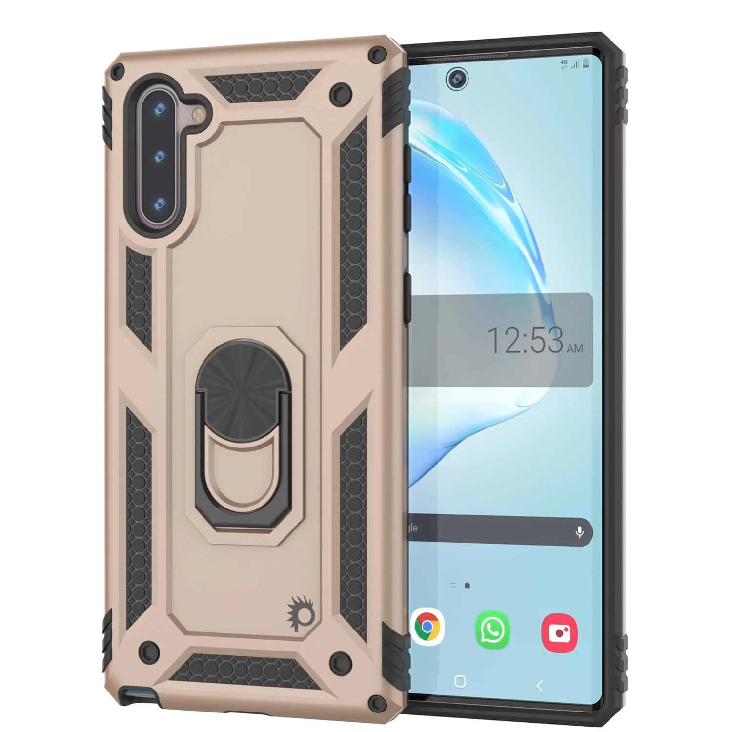 Galaxy Note 10 Punkcase Armor Military Case Gold