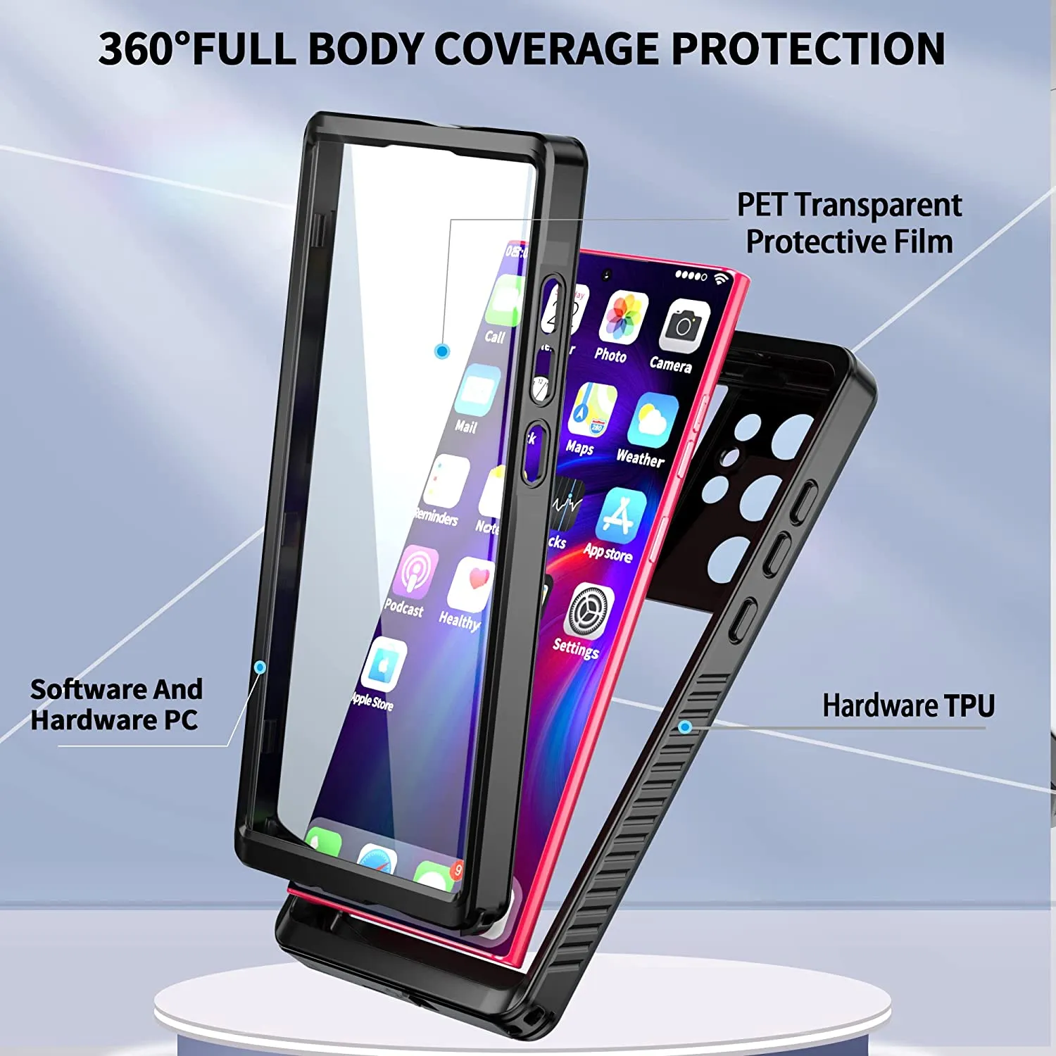 Galaxy S22 Ultra Waterproof Case | Waterproof Galaxy S22 Ultra Case