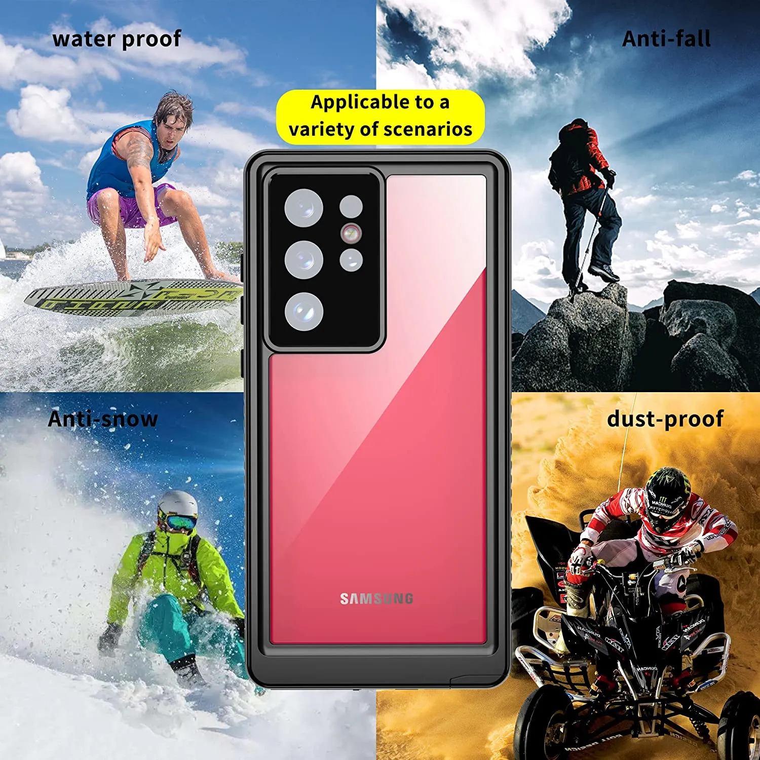 Galaxy S22 Ultra Waterproof Case | Waterproof Galaxy S22 Ultra Case