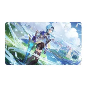 Genshin Impact Dance Of The Shimmering Wave Mousepad Eula 70 X 40 Cm