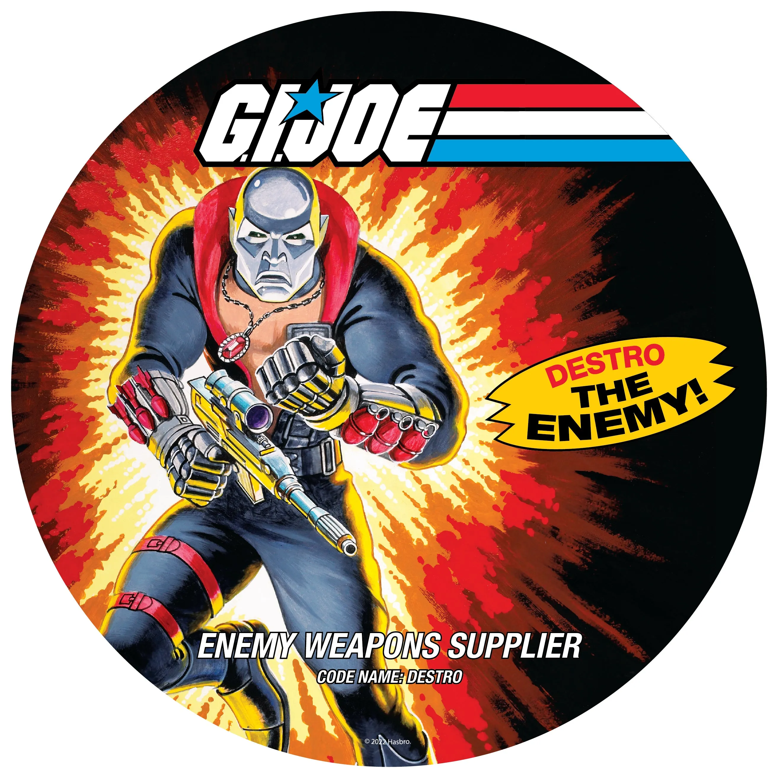 G.I. Joe Destro Retro Mouse Pad