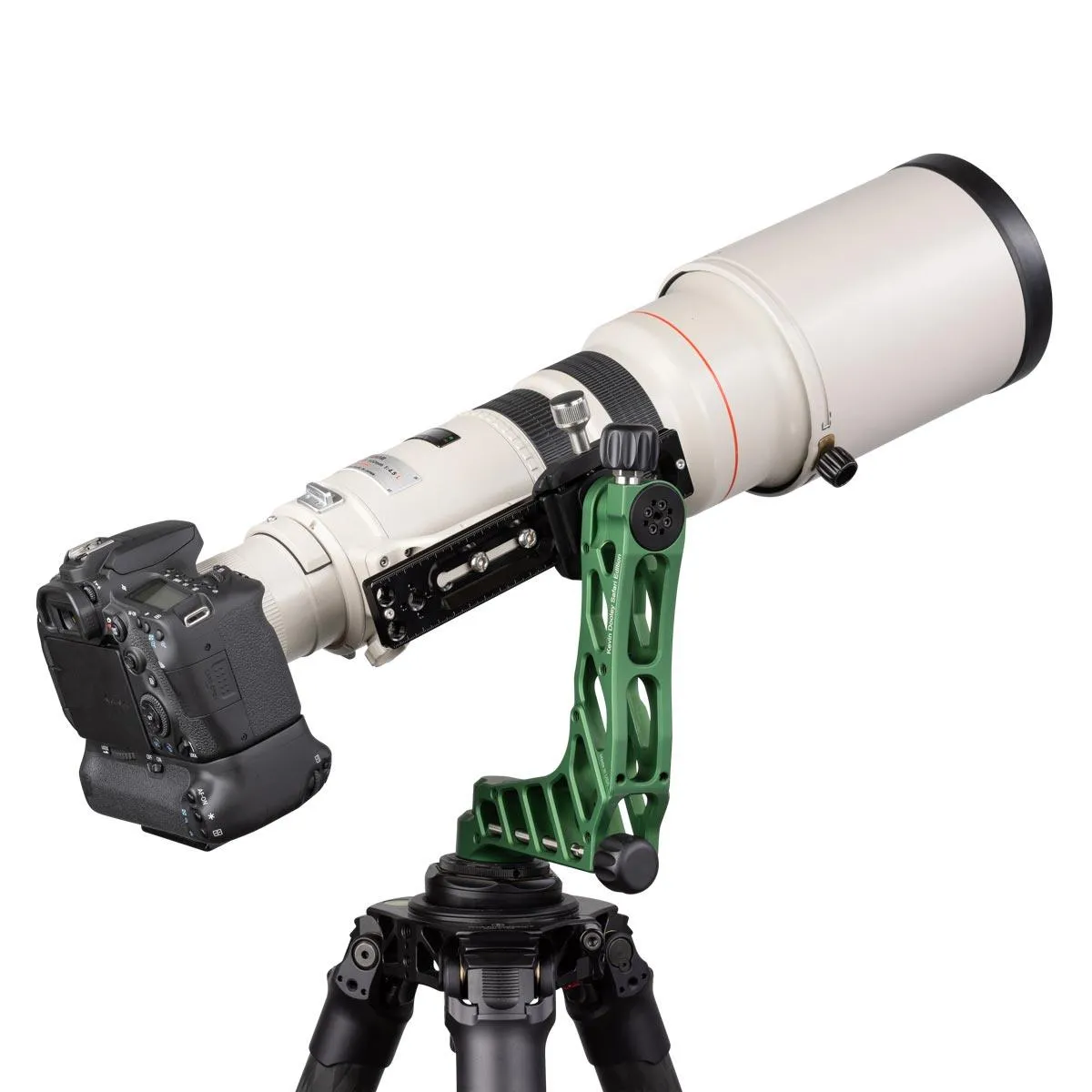 GKJRCG Green Katana Pro Gimbal Head Telephoto Lens Side Mount Clamp