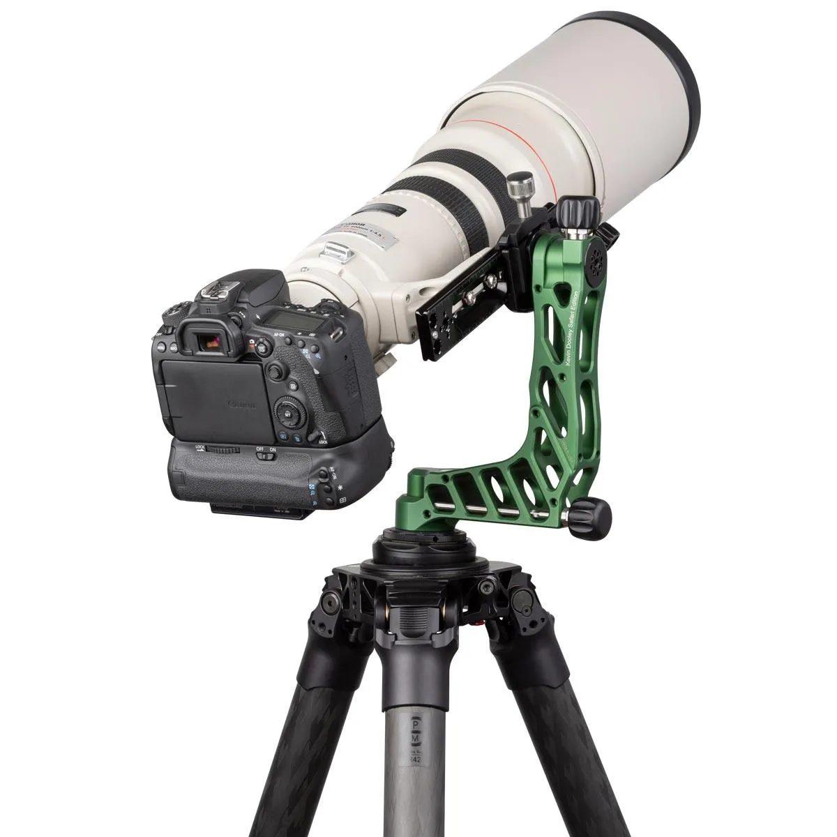 GKJRCG Green Katana Pro Gimbal Head Telephoto Lens Side Mount Clamp