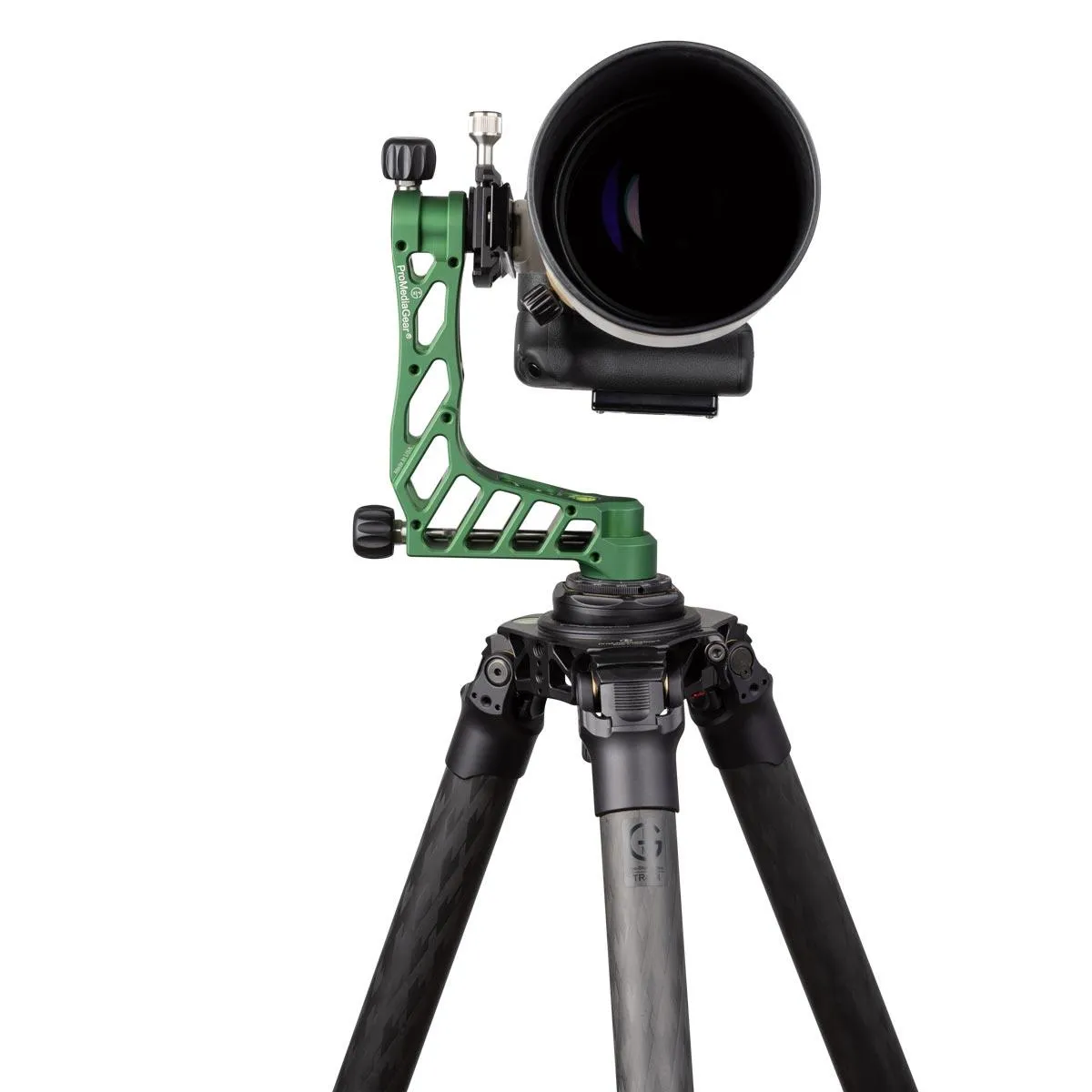 GKJRCG Green Katana Pro Gimbal Head Telephoto Lens Side Mount Clamp