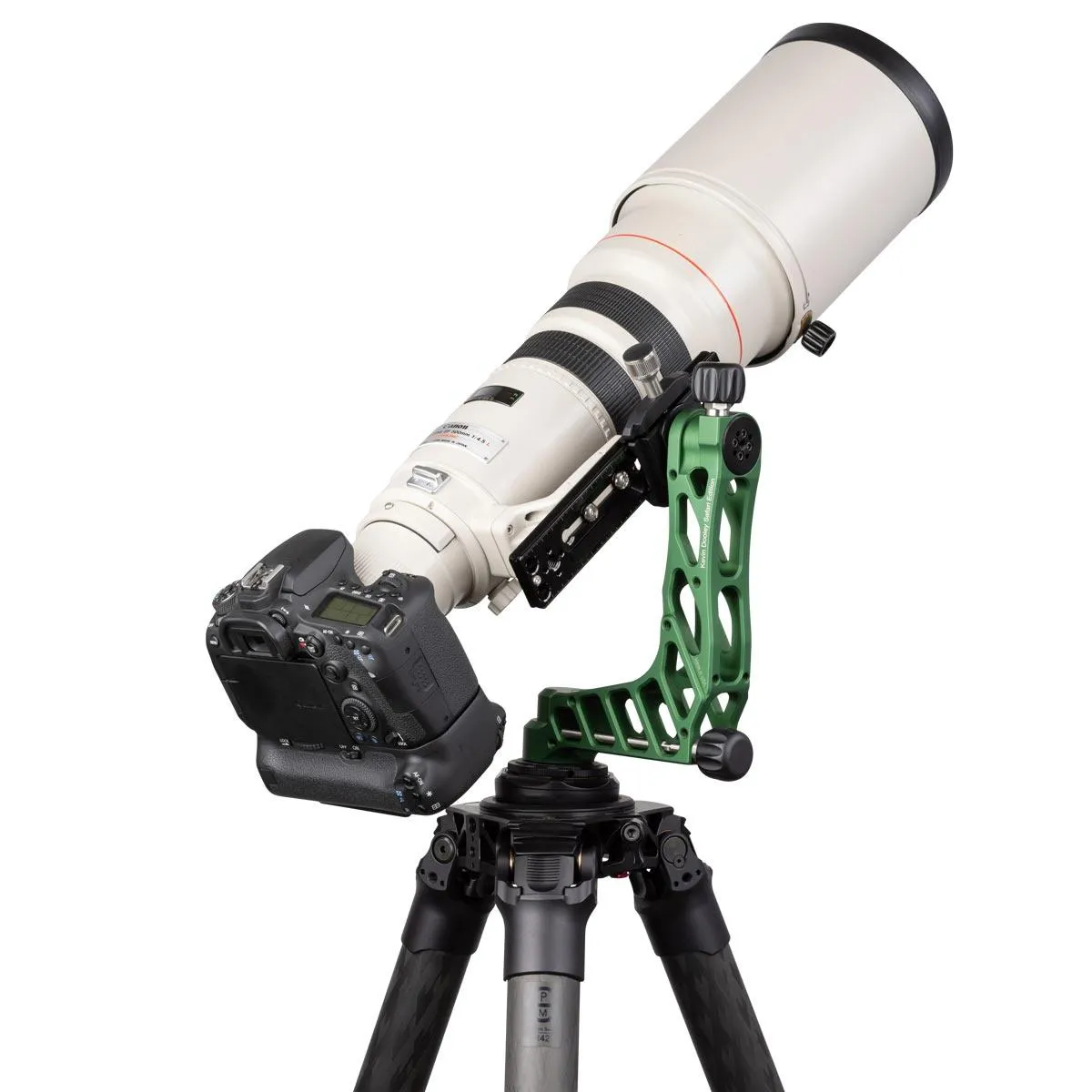 GKJRCG Green Katana Pro Gimbal Head Telephoto Lens Side Mount Clamp