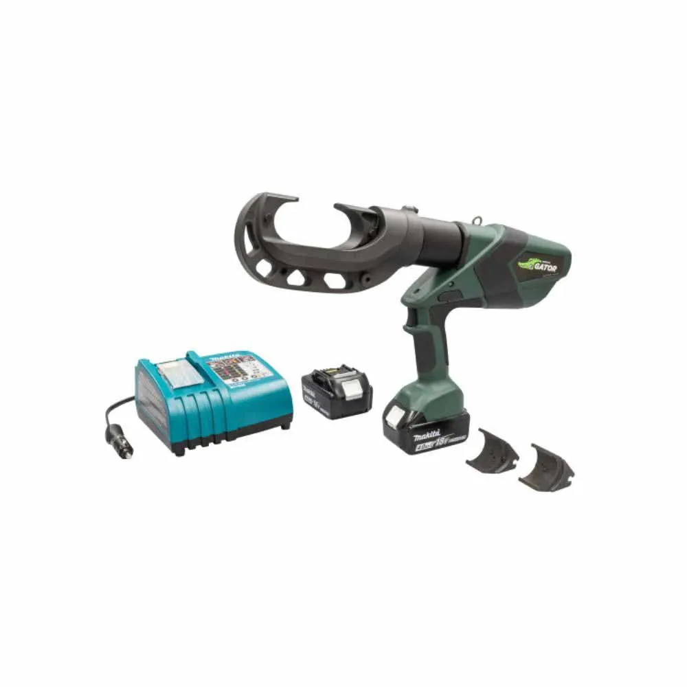 Greenlee EK1550SLX12 EK1550 SLX 15 Ton Crimper, 4.0Ah Battery, 12V Charger