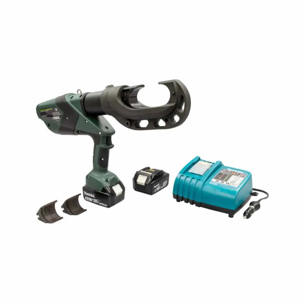 Greenlee EK1550SLX12 EK1550 SLX 15 Ton Crimper, 4.0Ah Battery, 12V Charger