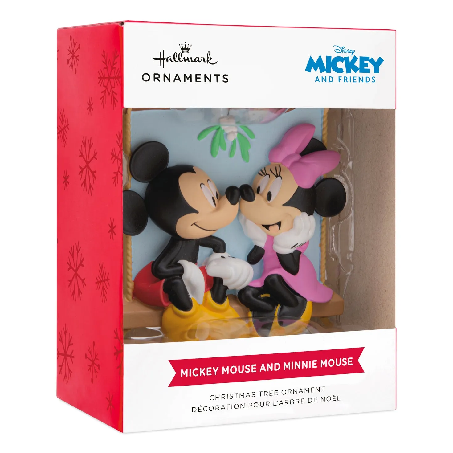 Hallmark Christmas Ornament - Disney Mickey and Minnie on Swing