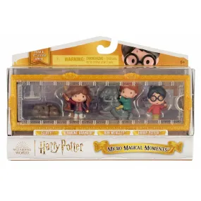 Harry Potter Micro Magical Moments Collectible Figures Set