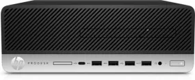 HP ProDesk 600 G5 SFF Desktop, Intel i3-9100, 3.60GHz, 8GB RAM, 500GB HDD, Win10P - 323R7U8#ABA