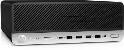 HP ProDesk 600 G5 SFF Desktop, Intel i3-9100, 3.60GHz, 8GB RAM, 500GB HDD, Win10P - 323R7U8#ABA