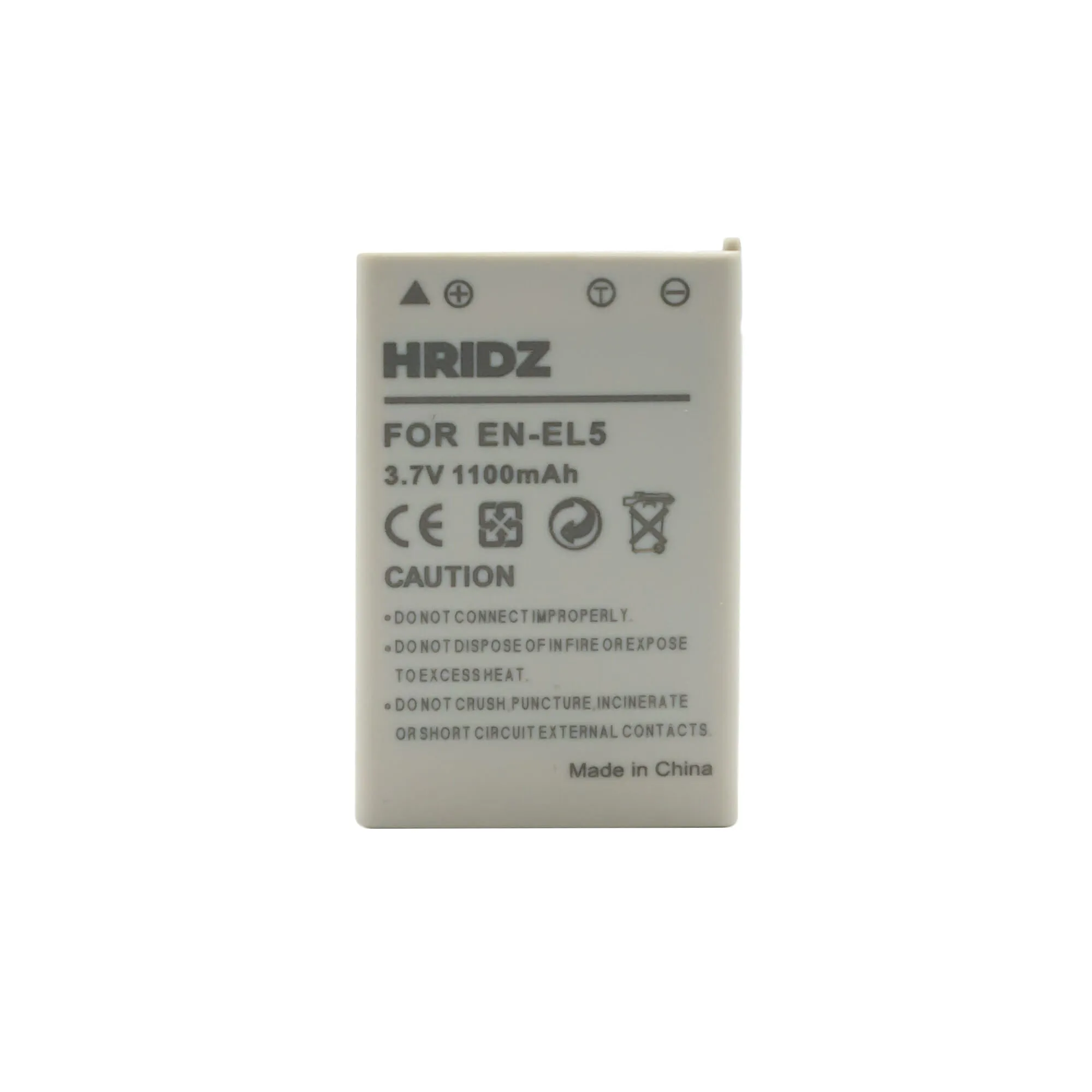 HRIDZ EN-EL5 Battery & Charger Set For Nikon Coolpix 3700 4200 5200 5900 7900 E3700 P5000