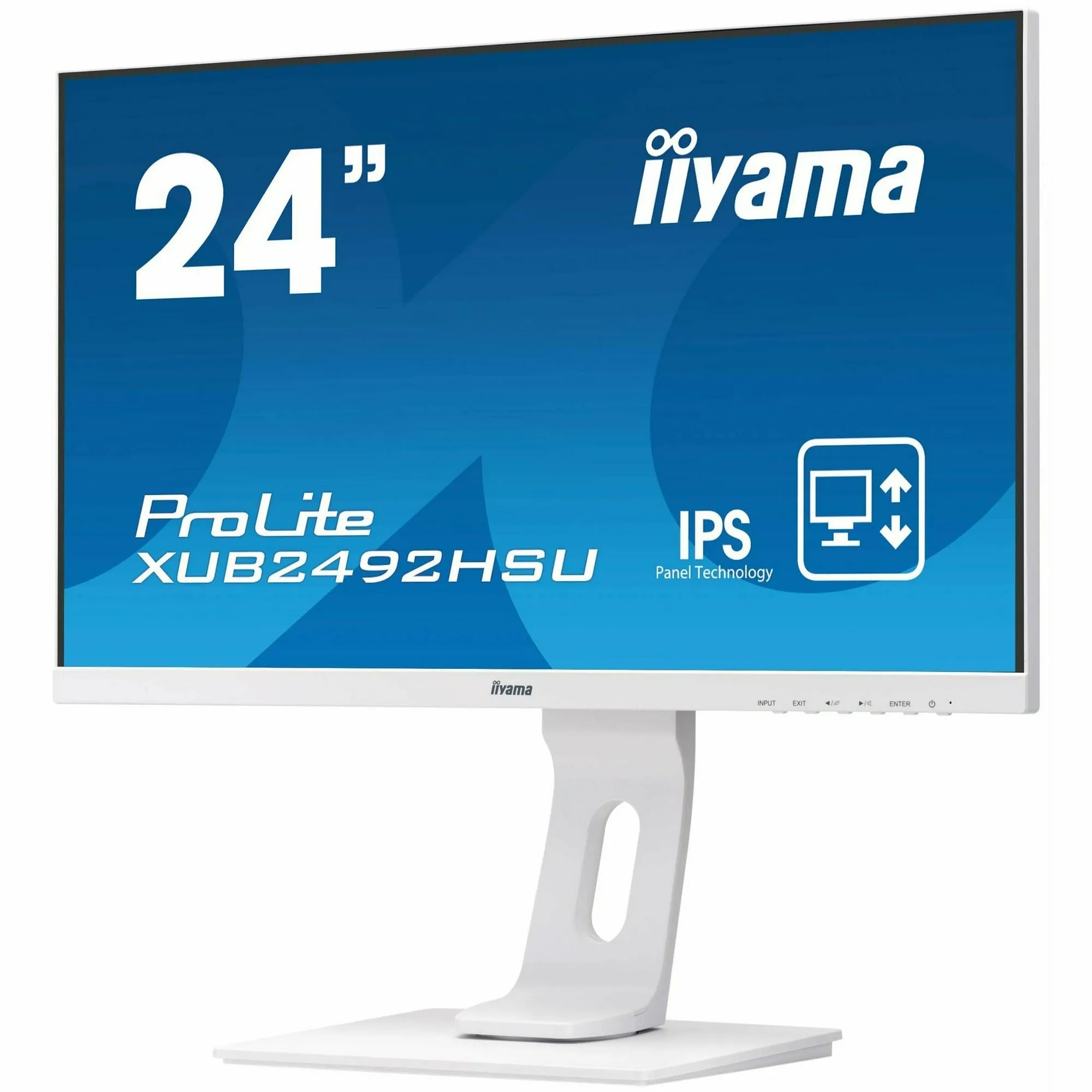 iiyama ProLite XUB2492HSU-W5 24" IPS Desktop Panel in White