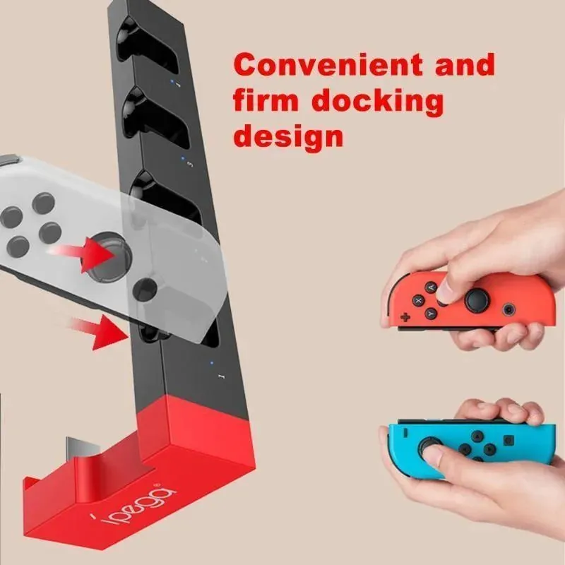 iPEGA PG-9186 Joycon Multi Charger Dock for Nintendo Switch: Charge up to 4 controllers