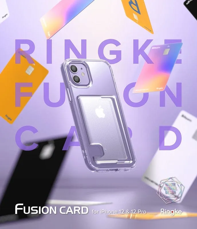 iPhone 12 / 12 Pro Case Fusion Card By Ringke