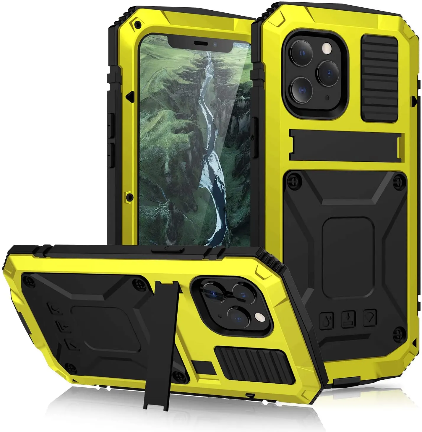 iPhone 12 Pro Max Military Rugged Heavy Duty Metal Case