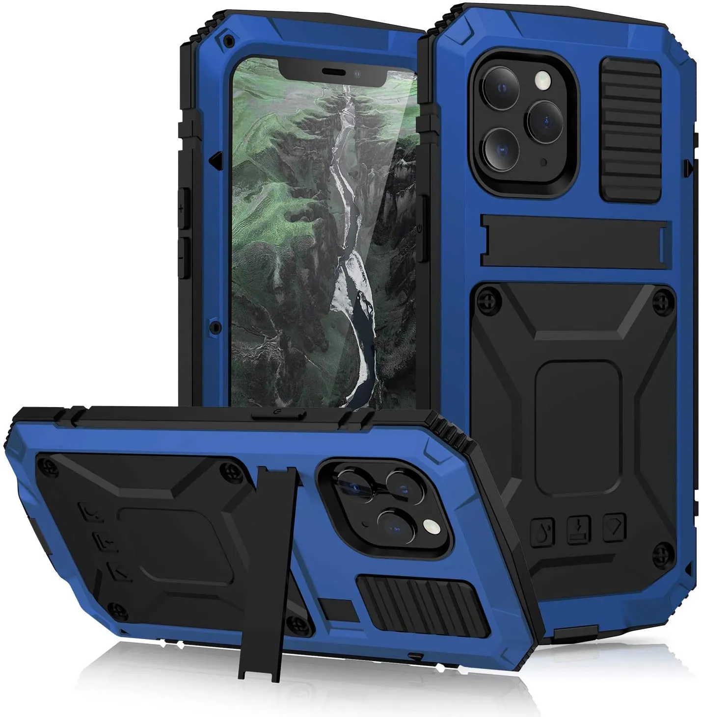 iPhone 12 Pro Max Military Rugged Heavy Duty Metal Case