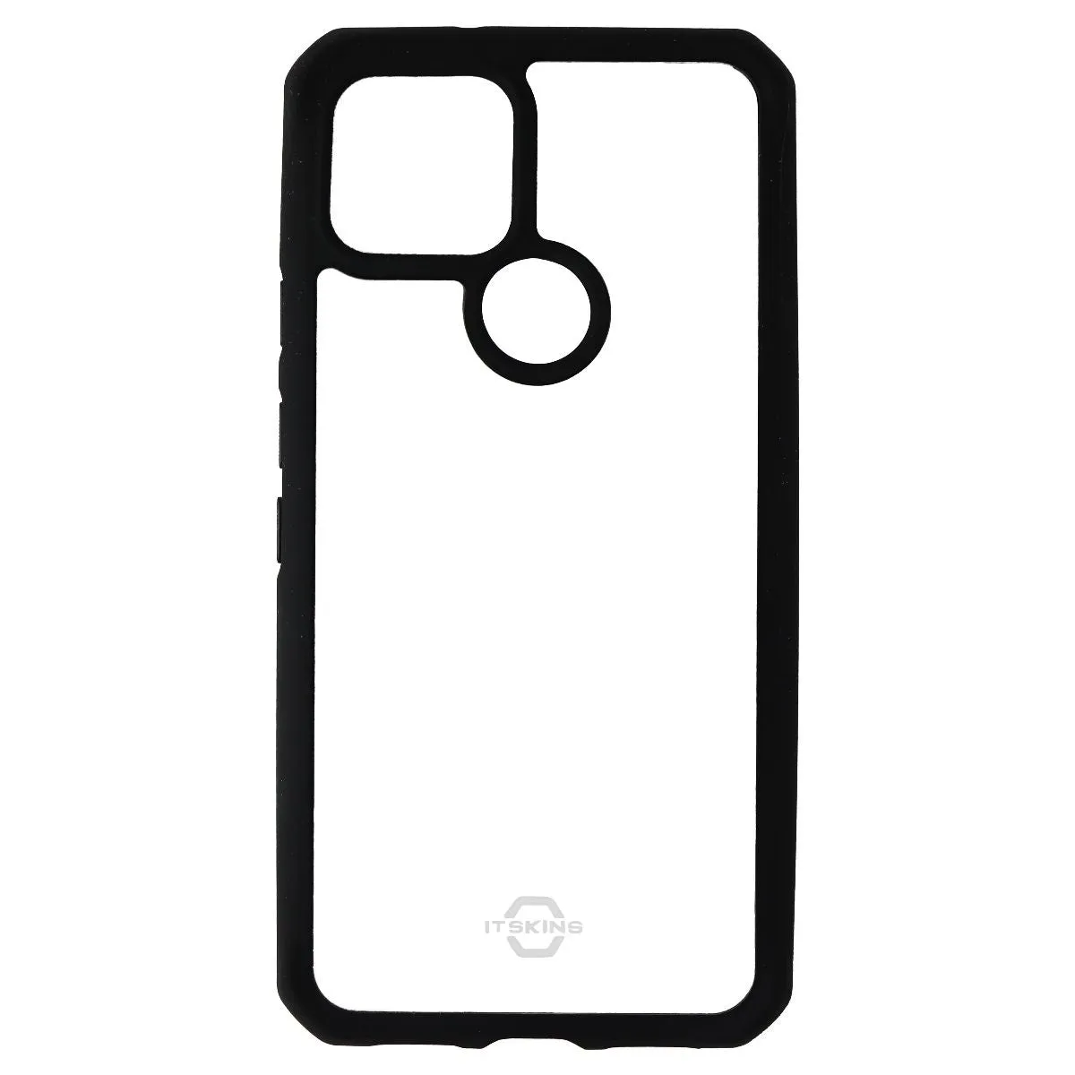 ITSKINS Hybrid Solid Series Case for Google Pixel 5 - Black/Clear