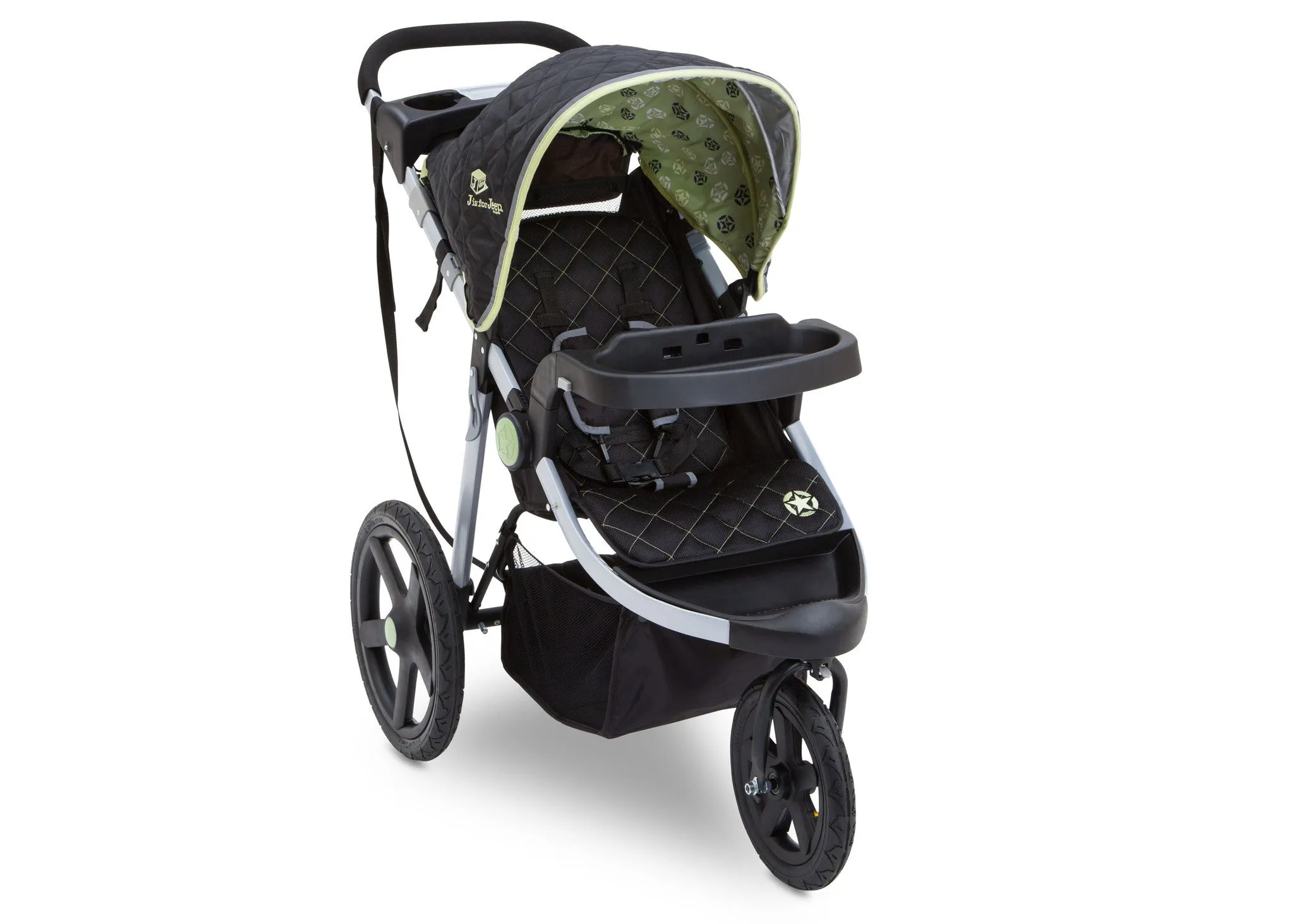 J is for Jeep<sub>®</sub> Brand Adventure All-Terrain Jogger Stroller