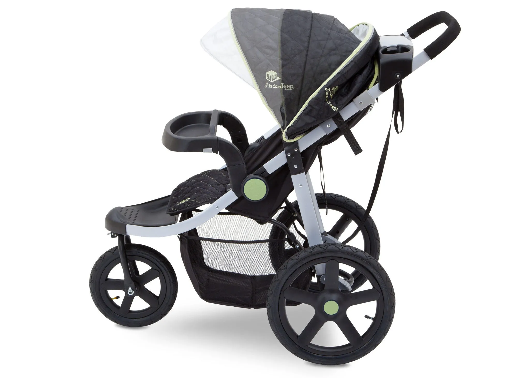 J is for Jeep<sub>®</sub> Brand Adventure All-Terrain Jogger Stroller