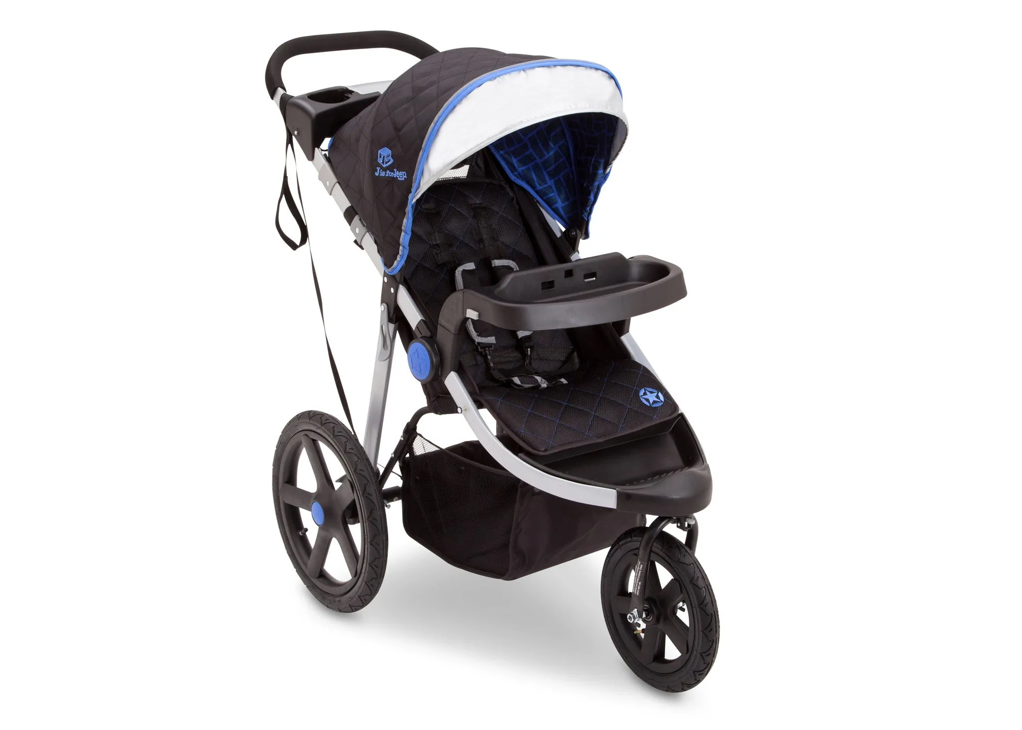 J is for Jeep<sub>®</sub> Brand Adventure All-Terrain Jogger Stroller