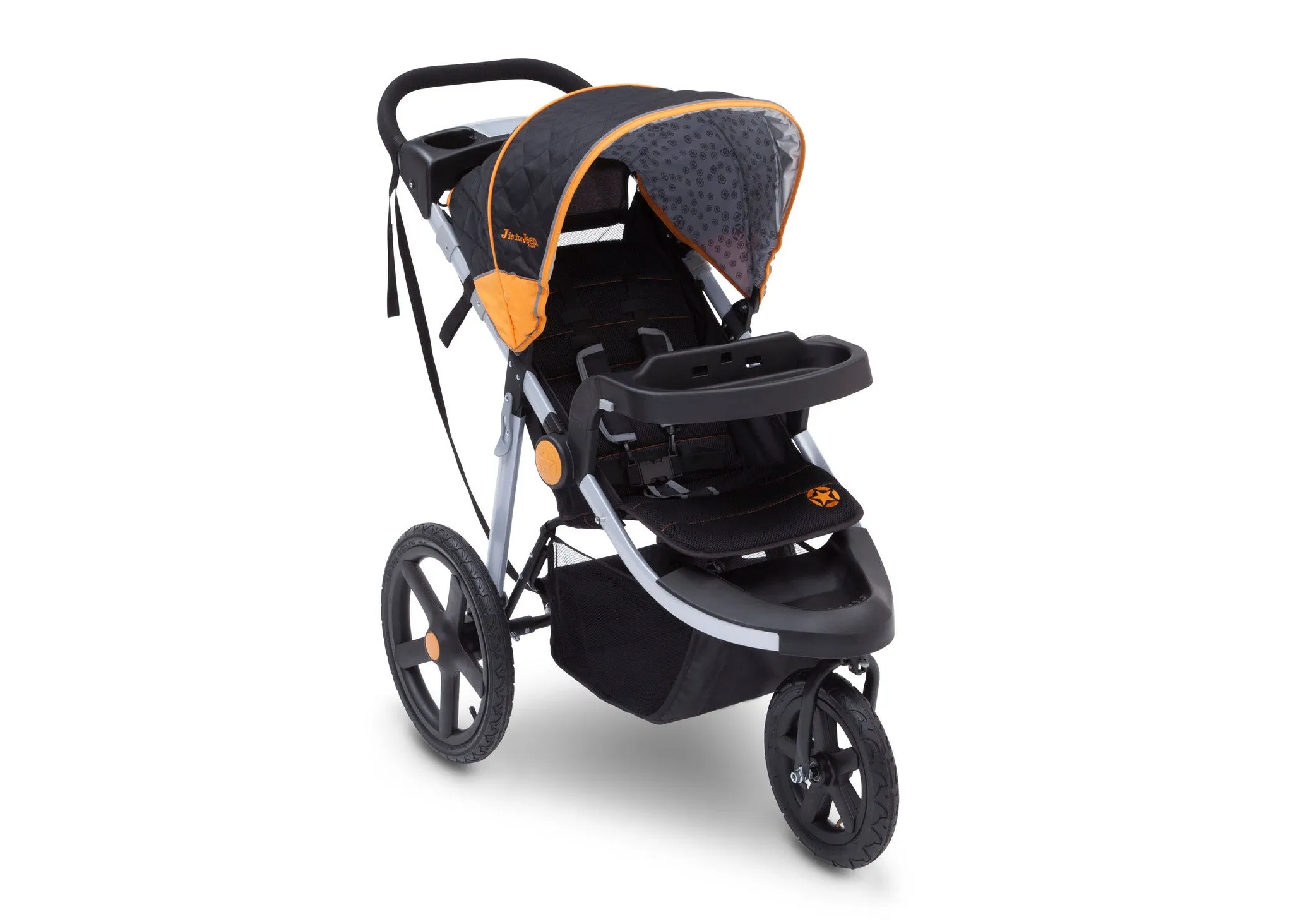 J is for Jeep<sub>®</sub> Brand Adventure All-Terrain Jogger Stroller