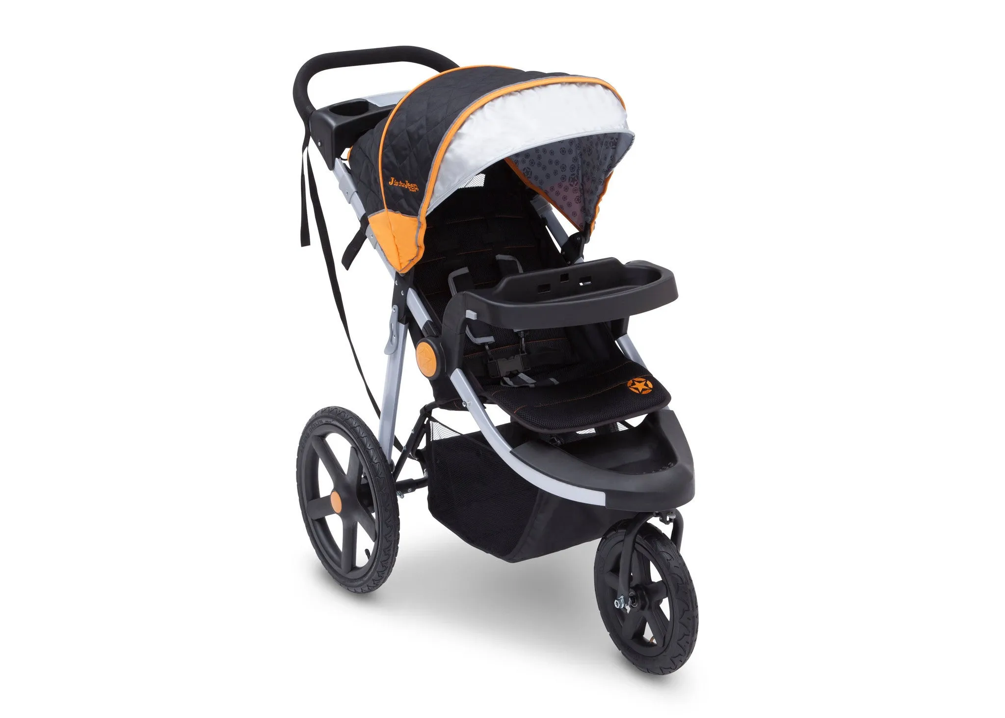 J is for Jeep<sub>®</sub> Brand Adventure All-Terrain Jogger Stroller