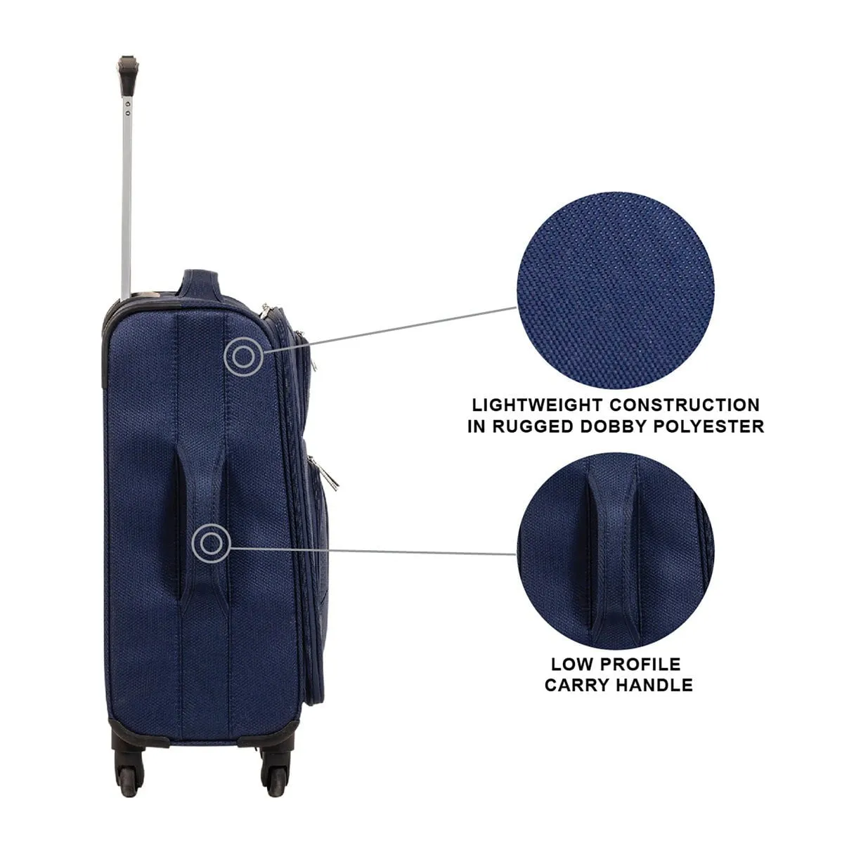 Jetstream 20 Inch Lightweight Spinner Luggage Carry-On Luggage